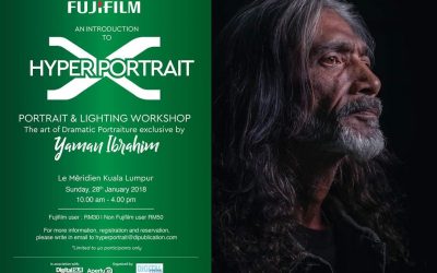 Bengkel – Potrait & Pencahayaan di taja oleh Fujifilm