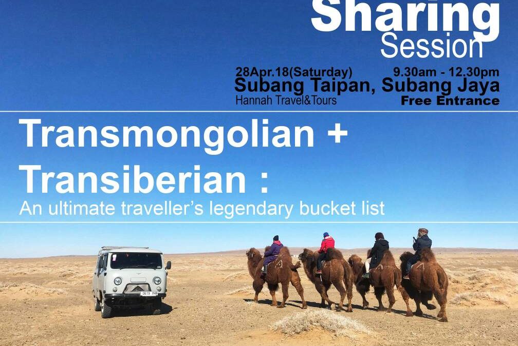 Phototalk: Transmongolia & Transiberia oleh Jidin