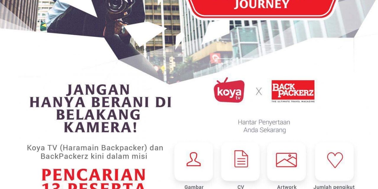 Mencari Jurugambar Travelog Dokumentari – BackPackerz & KoyaTV